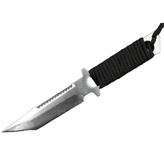 IZMAEL Outdoorový nůž Lanze-Stříbrná/Černá KP28026