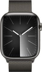Apple Watch Series9, Cellular, 45mm, Graphite Stainless Steel, Graphite Milanese Loop