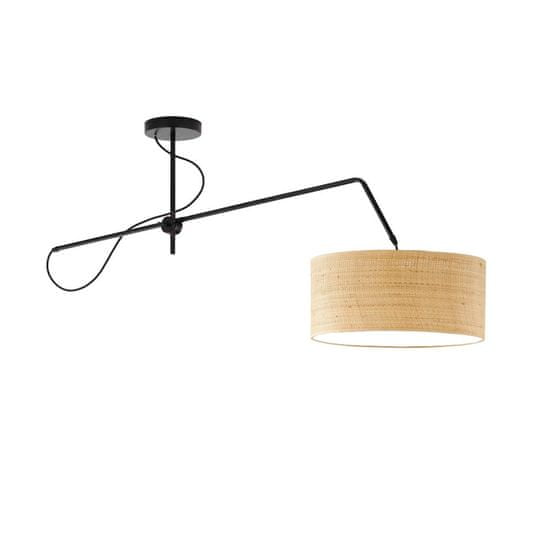LYSNE.PL Lustr se stínidlem, lampa skandinávského stylu, nastavitelná závěsná lampa, 1xE27, spodní, RIO BOHO