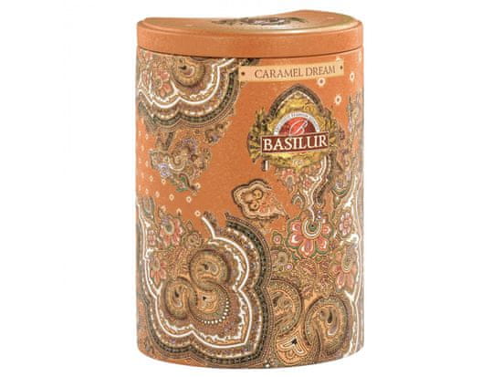 Basilur BASILUR Caramel Dream - Sypaný cejlonský černý čaj s přírodním karamelovým aroma v ozdobné plechovce, 100 g