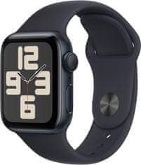 Apple Watch SE 2023, 40mm, Midnight, Midnight Sport Band - M/L