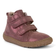 Froddo dívčí barefoot kožená kotníková obuv G3110201-13K růžová+, 34