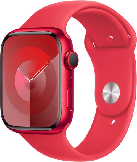 Apple Watch Series 9, 45mm, (PRODUCT)RED, (PRODUCT)RED Sport Band - S/M
