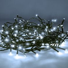AUR Venkovní vánoční led osvětlení - studená bílá 100m - 1000 led diod