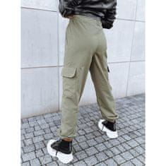 Dstreet Dámské padákové kalhoty MITON zelené uy1676 s44