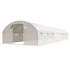 Dvoudveřový tunel 4X10X2 - 40 m2 Bílá