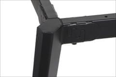 STEMA Kovový rám na stůl nebo psací stůl NY-A385. Rozměry 135x74x72,2 cm. Nohy zakončené plstěnými nožičkami. Černá barva.