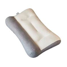 Netscroll Špičkový ergonomický polštář pro pohodlný a kvalitní spánek, který poskytuje optimální podporu krku a zad pro všechny spánkové polohy, probuďte se odpočatí, 1+1 ZDARMA, 1-1ErgonomicPillow