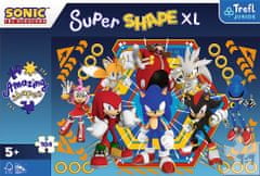 Trefl Puzzle Super Shape XL Svět ježka Sonica 104 dílků