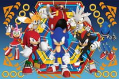 Trefl Puzzle Super Shape XL Svět ježka Sonica 104 dílků
