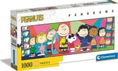 Clementoni Panoramatické puzzle Peanuts 1000 dílků