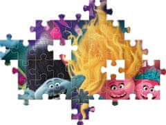 Clementoni Brilliant puzzle Trollové 3, 104 dílků