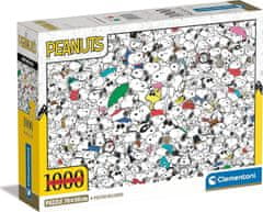 Clementoni Puzzle Impossible Peanuts 1000 dílků