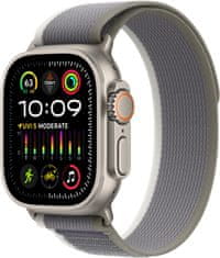 Apple Watch Ultra 2, Trail Loop, Green/Gray, S/M