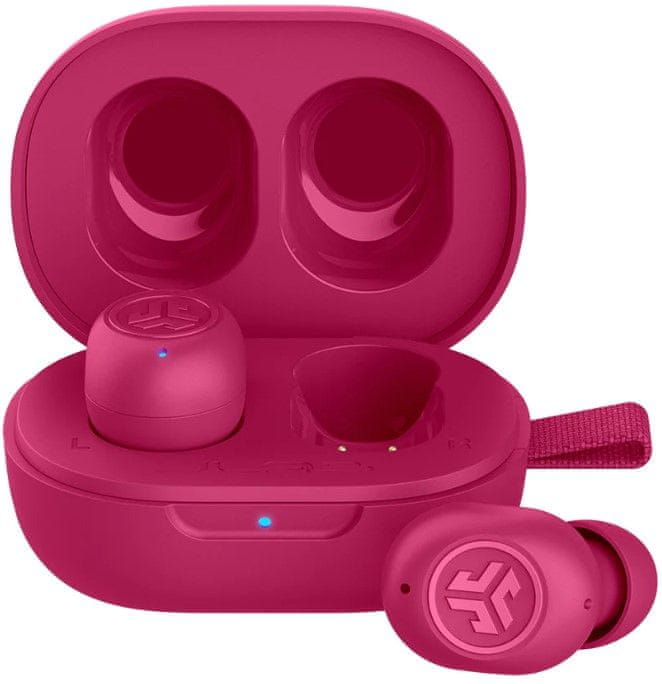 Levně Jlab Mini True Wireless Earbuds, růžová