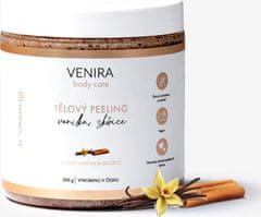 Venira VENIRA tělový peeling, vanilka a skořice, 200 g