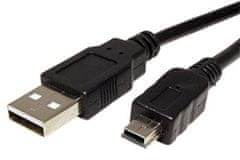 Goobay Kabel USB A(M) - miniUSB 5pin B(M), 1,5m (Nikon UC-E4, UC-E5, Olympus CB-USB4, Fuji FZ05365-100)