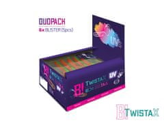 Delphin DuoPACK BOX Delphin TwistaX Eeltail UVs / 6x 5ks 6cm/FORESTER