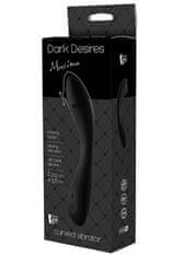 Dreamtoys Dream Toys Dark Desires Maxima (Black), vibrátor s G-spot kuličkou