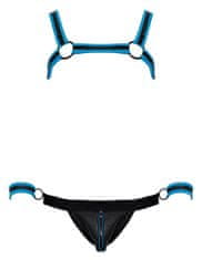 SvenjoymentUnderwear Svenjoyment Johny Jock Bondage Set (Blue), sexy komplet jockstrap a harness 2XL