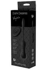 Dreamtoys Dream Toys Dark Desires Virginia (Black), vaginální kuličky s ovladačem