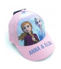 E plus M Dívčí kšiltovka Ledové království Anna a Elsa 52-54 cm