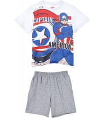 Avengers Chlapecké pyžamo Captain Amerika bílá 104/140 116