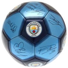 FotbalFans Fotbalový míč Manchester City FC, modrý, vel. 5