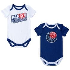 Fan-shop 2pack body PSG blue-white Baby: 3 měsíce