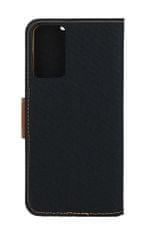 Canvas Pouzdro Xiaomi Redmi Note 12S knížkové černé 105360