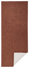 NORTHRUGS Kusový koberec Twin-Wendeteppiche 103098 terra creme – na ven i na doma 120x170