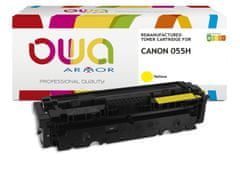 Armor OWA toner kompatibilní s Canon CRG-055H Y, 5900st, žlutá/yellow