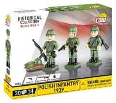 Cobi 2052 3 figurky s doplňky Polská pěchota 1939, 30 k