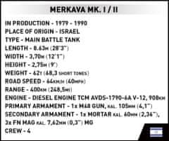 Cobi 2621 Armed Forces Merkava Mk. I/II, 1:35, 825 k