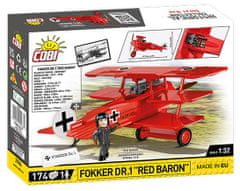 Cobi 2986 Great War Fokker Dr. I Red Baron, 1:32, 174 k, 1 f