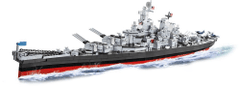 Cobi 4837 II WW Battleship Missouri BB-63, 1:300, 2655 k