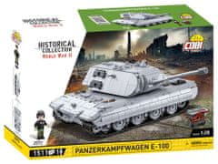 Cobi 2572 II WW Panzerkampfwagen E-100, 1:28, 1511 k, 1 f