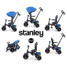 MILLY MALLY Dětská tříkolka 6v1 Stanley navy-black