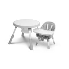 Caretero Jídelní židlička 3v1 Velmo grey