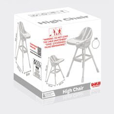 DOLU Dětská jídelní židlička