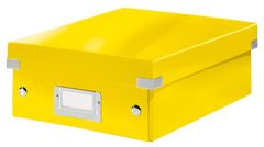 Leitz Organizační box Click&Store, velikost S, žlutá