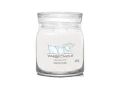 Yankee Candle Clean Cotton svíčka 368g / 2 knoty (Signature střední)