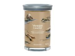 Yankee Candle Amber & Sandalwood svíčka 567g / 2 knoty (Signature tumbler velký)