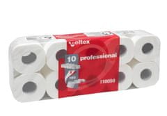 Celtex Toaletní papír Professional 2vrstvy 160 útržků bílý - 10ks
