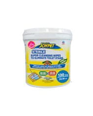 Japan Premium Antibakteriální super čisticí ubrousky pro odstranění stop po značkování a toaletě mazlíčků. Ve velkém balení 130 ks