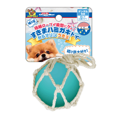Japan Premium Gumová hračka s bavlněnou zubní nití "Mořská bóje" pro psy