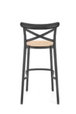 Halmar Barová židle H111 černá