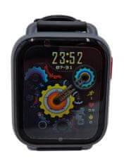 Dětské černé 4G smart hodinky KLT7-2024 8GB s GPS