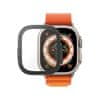 Apple Watch Ultra/Ultra 2 ochranný kryt s D30 3691 - černý rámeček