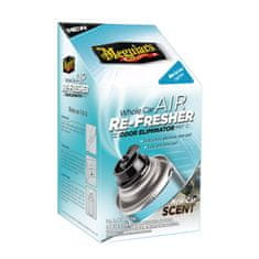Meguiar's Meguiar's Air Re-Fresher Odor Eliminator - New Car Scent - čistič klimatizace + pohlcovač pachů + osvěžovač vzduchu, vůně nového auta, 71 g